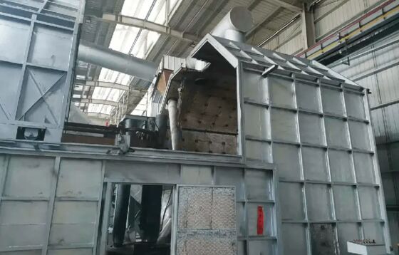 アルミ灰処理装置 1550~1650°Cの溶融温度,750~850kWh/tの電力を消費し,1日60~160tの処理容量