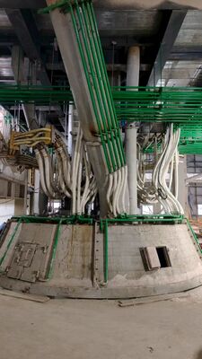 10000KVA 中低炭素フェロマンガン精錬炉（サブマージアーク製錬技術搭載）