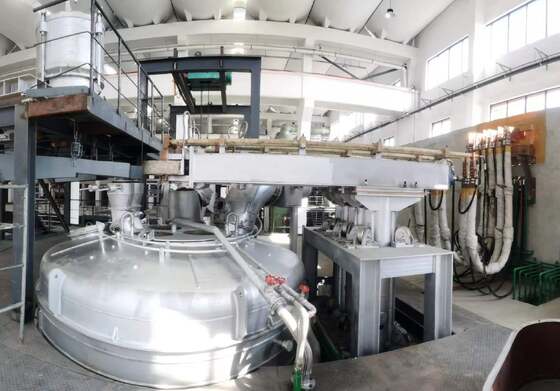 電気めっき汚泥電気炉 3000kVA 直流アーク溶融有害廃棄物処理プラント