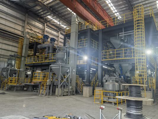PGM回収製錬プラント向け傾斜式電気貴金属精錬炉 金銀合金溶解装置