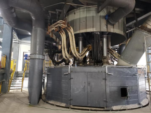 鉱物残渣溶融ムライト電気炉 3000kVA 廃棄物製錬設備 耐火物製造用