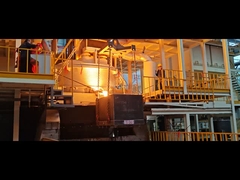 シリコン・フェロマンガネス・ゴールドの溶融炉